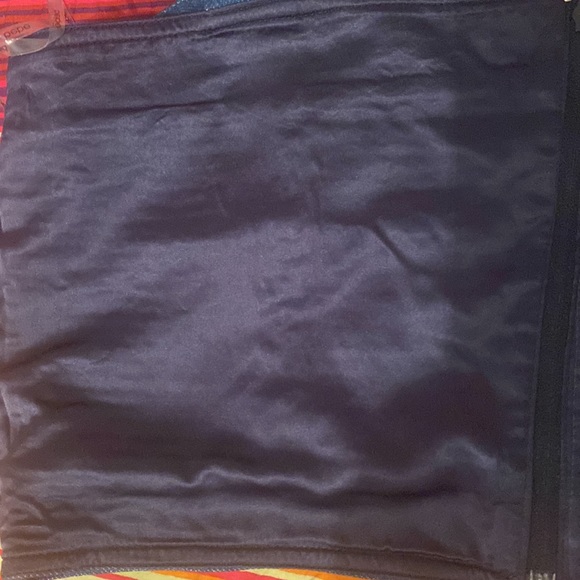 NWT DENIM & TWEED BUTTON FRONT BUSTIER TOP - Picture 16 of 16